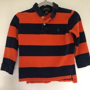 Toddler boy 4T long sleeve Polo
